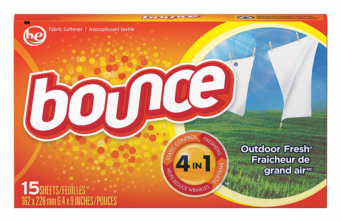 Bounce Dryer Sheets 15 Ct Box Unscented Sheets 15 Pk 225
