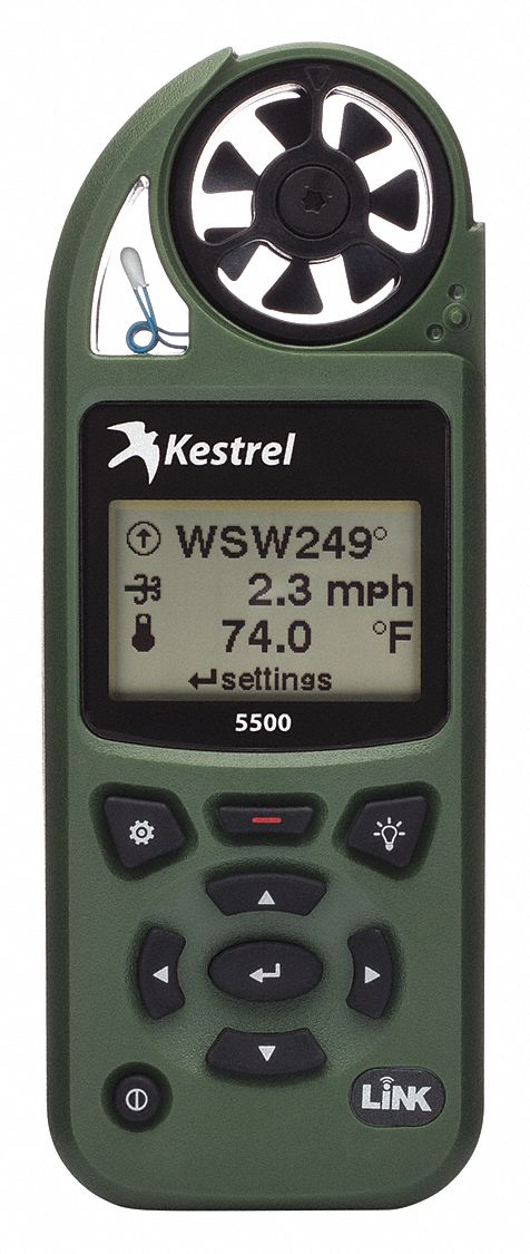 Kestrel 5500 Pocket Weather Meter with Link