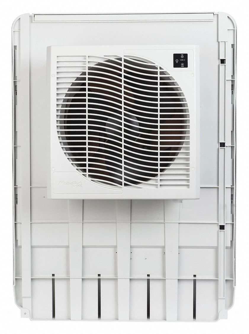 Mastercool MCP59 Window Evaporative Cooler 4000 CFM, 2000 Sq. ft., 2.0 gal, 1/2 HP, White