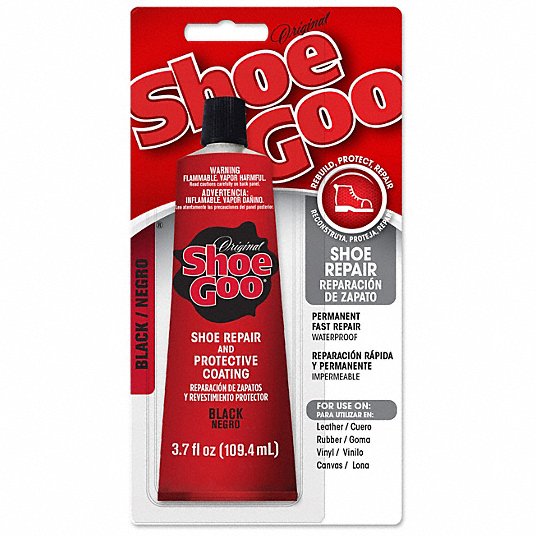 SHOE GOO Adhesive Clear 1 Oz Fast Repair Glue For Leather Rubber Vinyl  Canvas