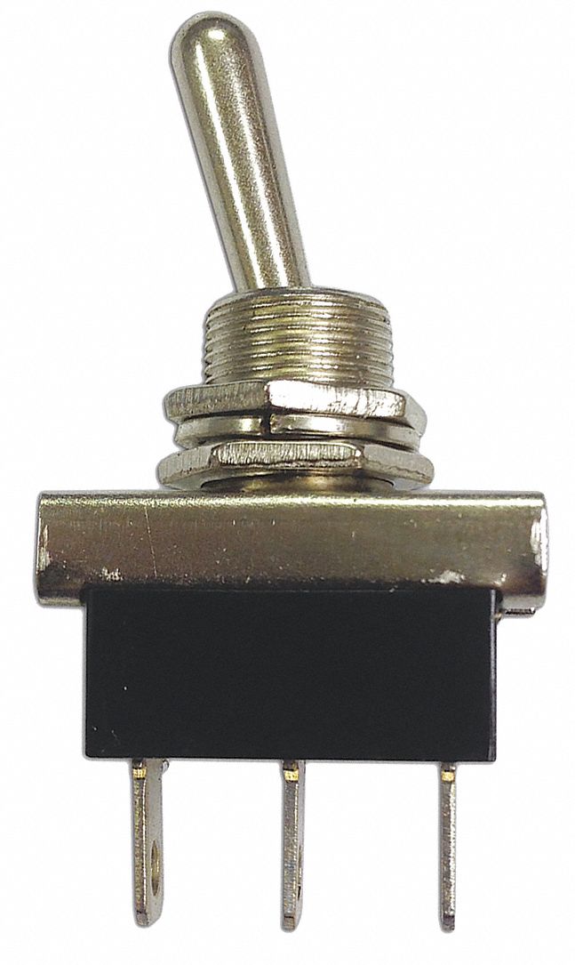 SPST, 3 Connections, Toggle Switch 49LX0620508 Grainger