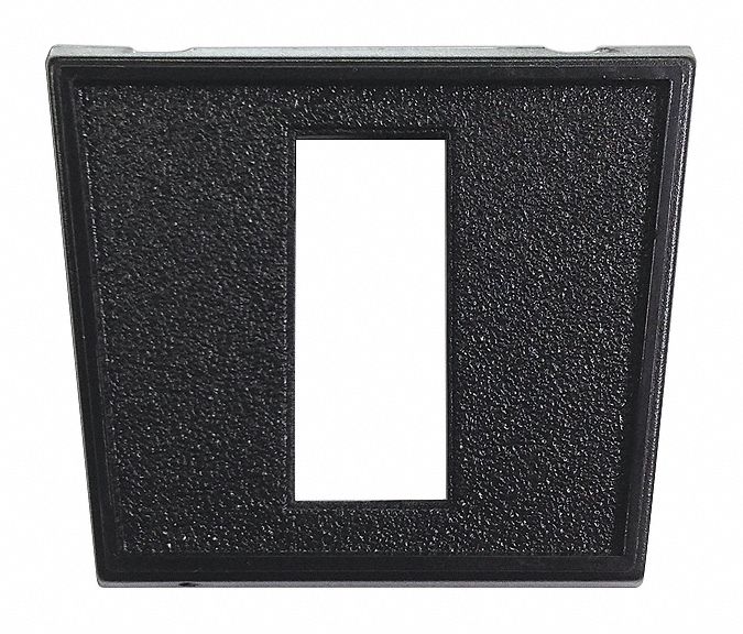 Switch Panel 1/2 Opening W Black