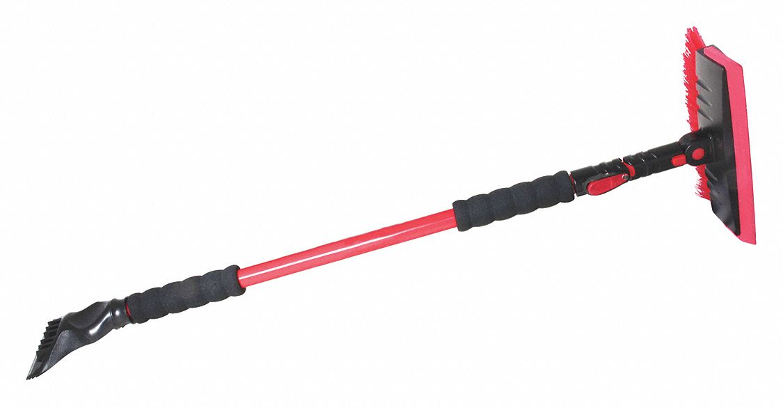 SUBZERO SNOW BRUSH,54 IN. L,FOAM GRIP,ASSORTED Snow Brushes and