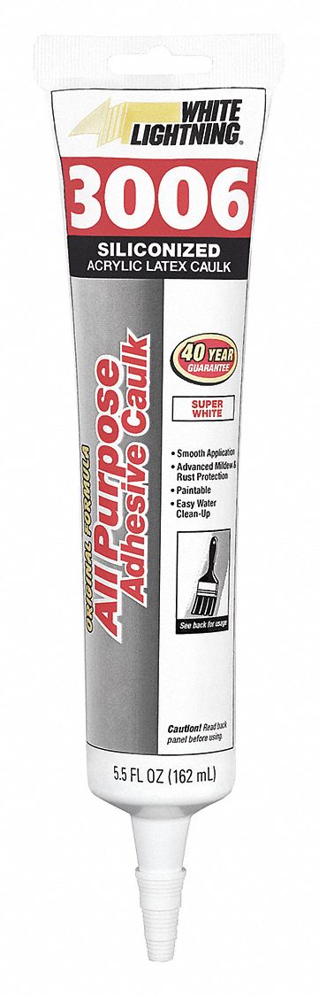 Caulk,Hybrid,5.5 oz,Tube,35g/L VOC W12AF0005 23275300668 eBay