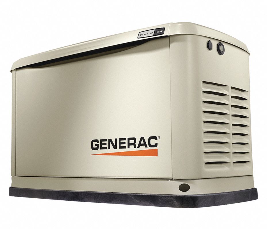 GENERAC Generador de Reserva,62dBA,60 Hz,3600rpm Generadores de