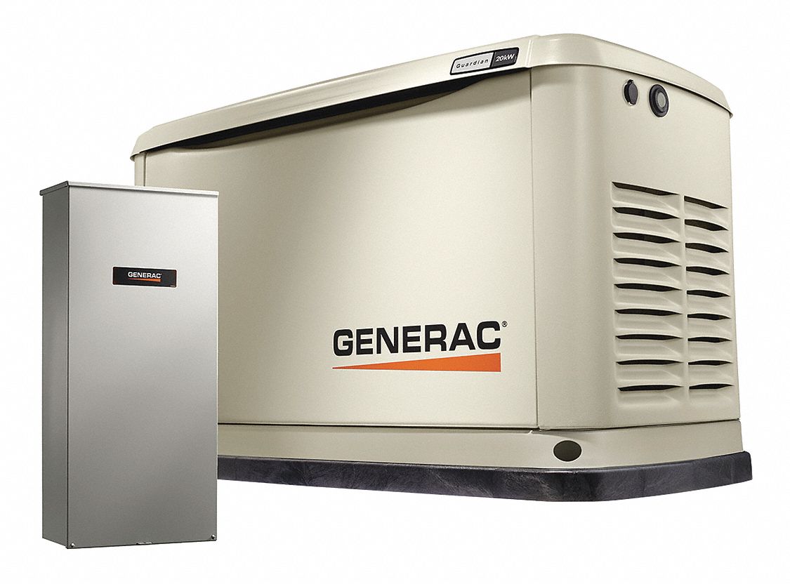 Liquid Propane/Natural Gas Automatic Standby Generator, 120V AC/240V AC
