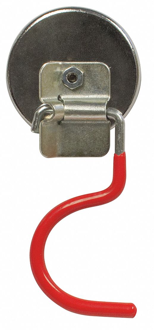 MAGMATE with Broom Holder, Ceramic 38 lb Max. Pull, 2 7