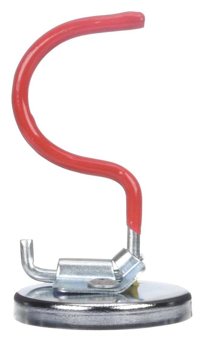 MAGMATE, Ceramic 38 lb Max. Pull, with Broom Holder