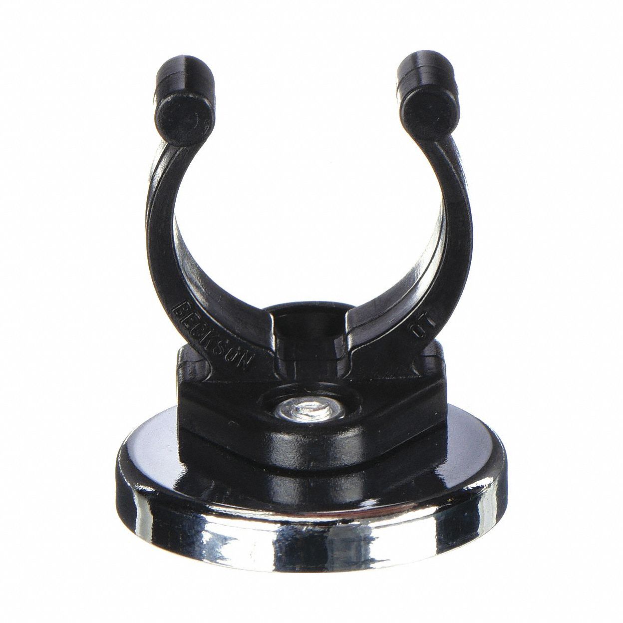 Ceramic Magnets: Encased with Clip, 0.188 in Thick, 1 15/64 in Outside Dia