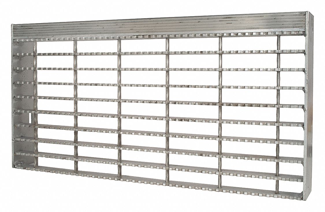 49N559 - Aluminum Grating Smooth Grooved 1.25In H