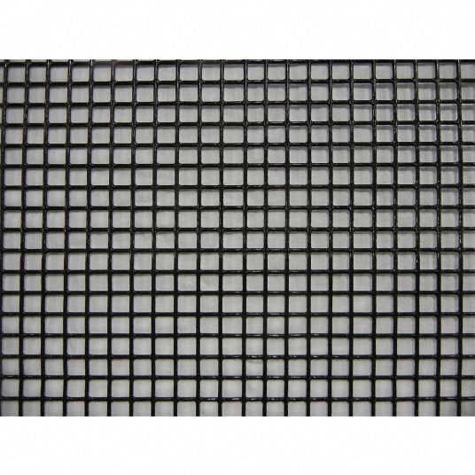 4 ft Overall Lg, 4 ft Overall Wd, Steel Wire Mesh - 49N578