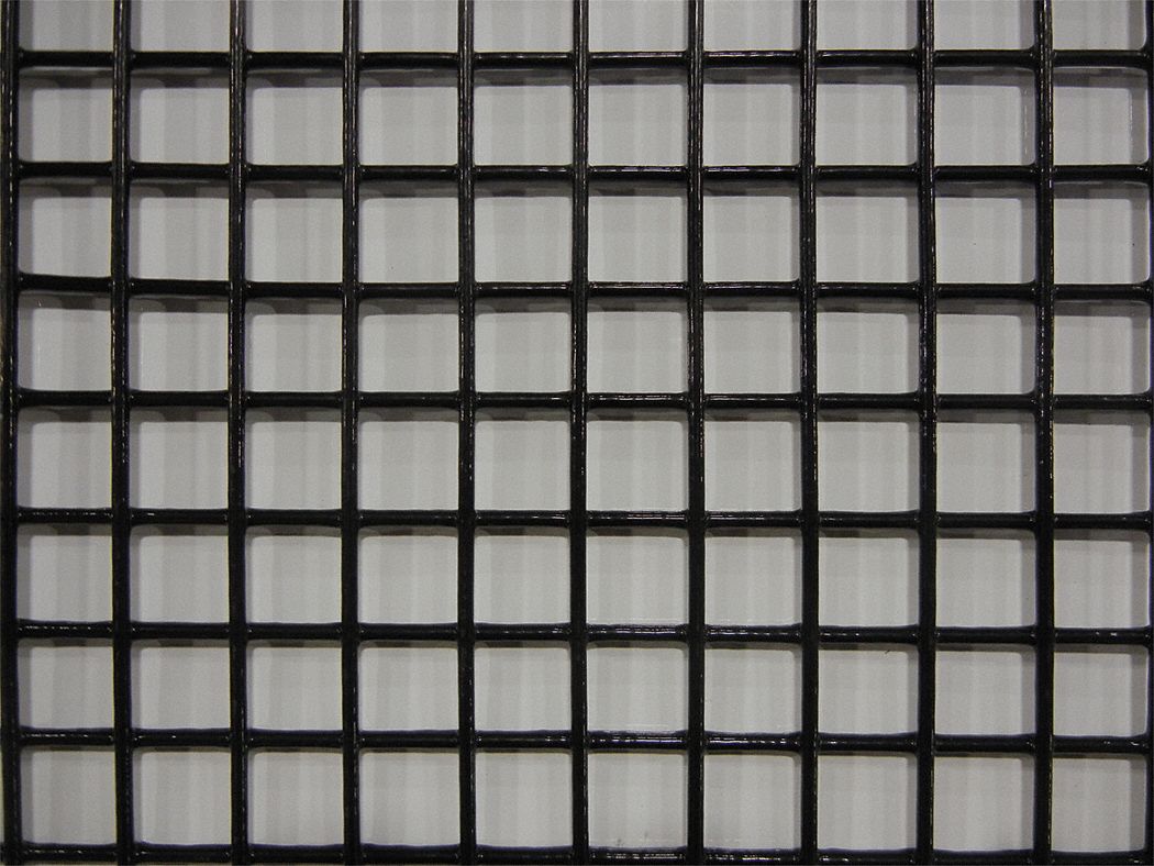 49N603 - Wire Mesh Black Med 12In. W 24In. L