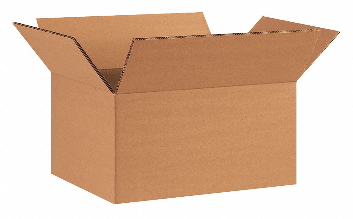 GRAINGER APPROVED Shipping Box, Double Wall, 48 ECT, PK15 49NN36