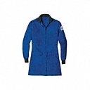 Workrite Uniform 353CH45RB2L 0R Flame-Resistant/Chemical Protection Lab Coat 4.5 oz Royal Blue 2XL Size Nomex IIIA Fabric 