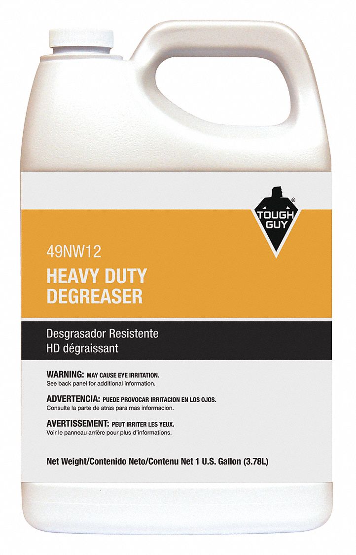 Tough Guy 49NW12 Cleaner/Degreaser, Citrus, 1 gal, Jug