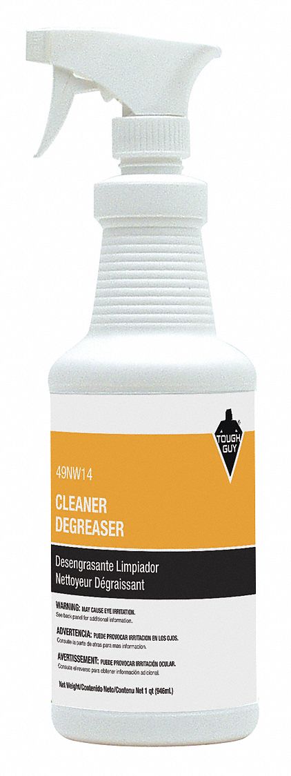 Tough Guy 49NW12 Cleaner/Degreaser, Citrus, 1 gal, Jug