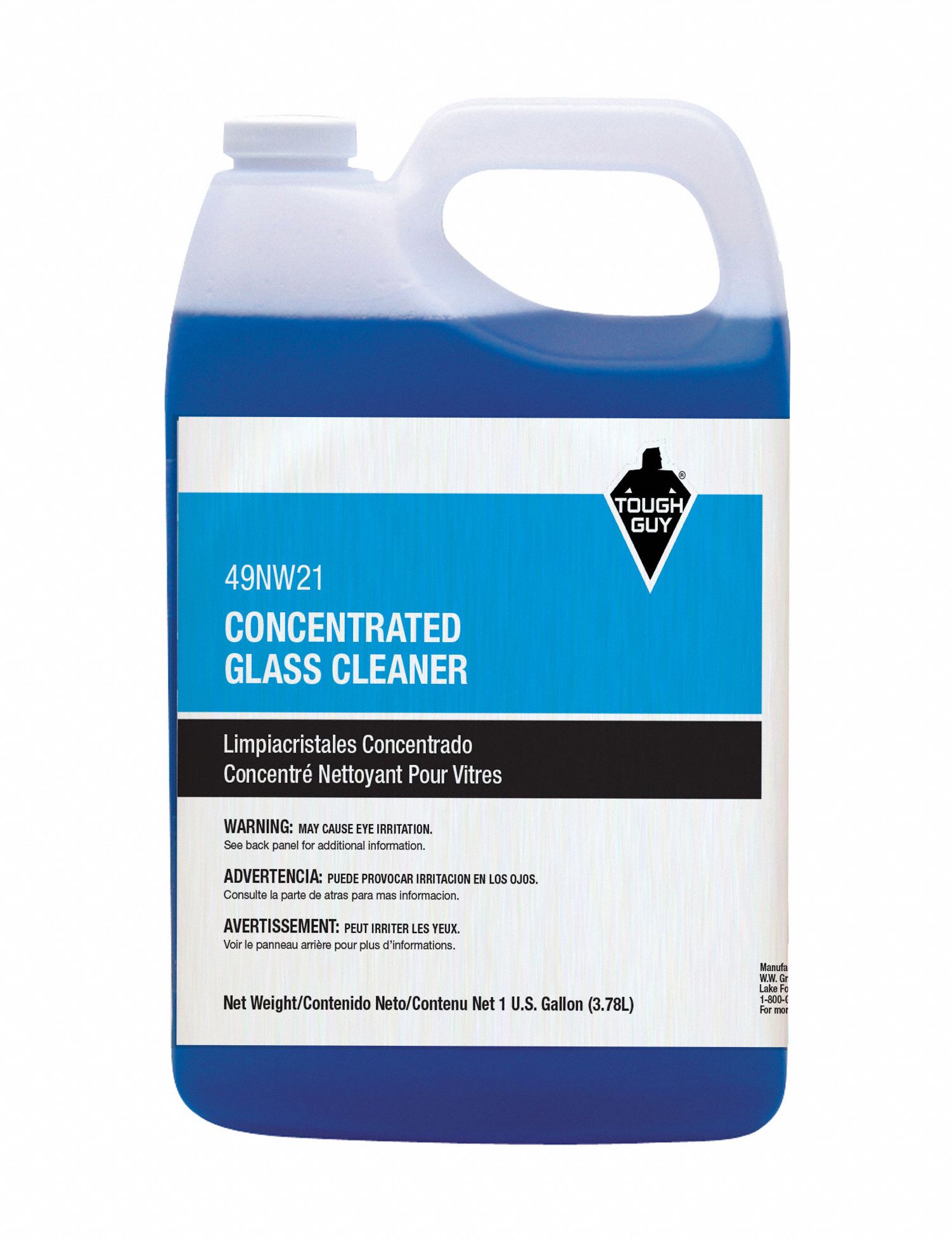 Concentrtd Glass Clnr Jug 1gal ToughGuy