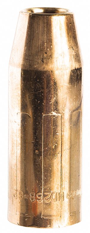 BUSE,DIAMÈTRE D'ALÉSAGE DE ⅝PO,EMBOUT CONIQUE ENCASTRÉ DE 5/32PO,HD26B-62,2/PQ