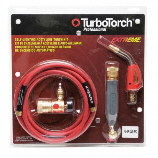 TURBOTORCH Torch Kit Swirl Flame, CGA200, TriggerStart, Extreme
