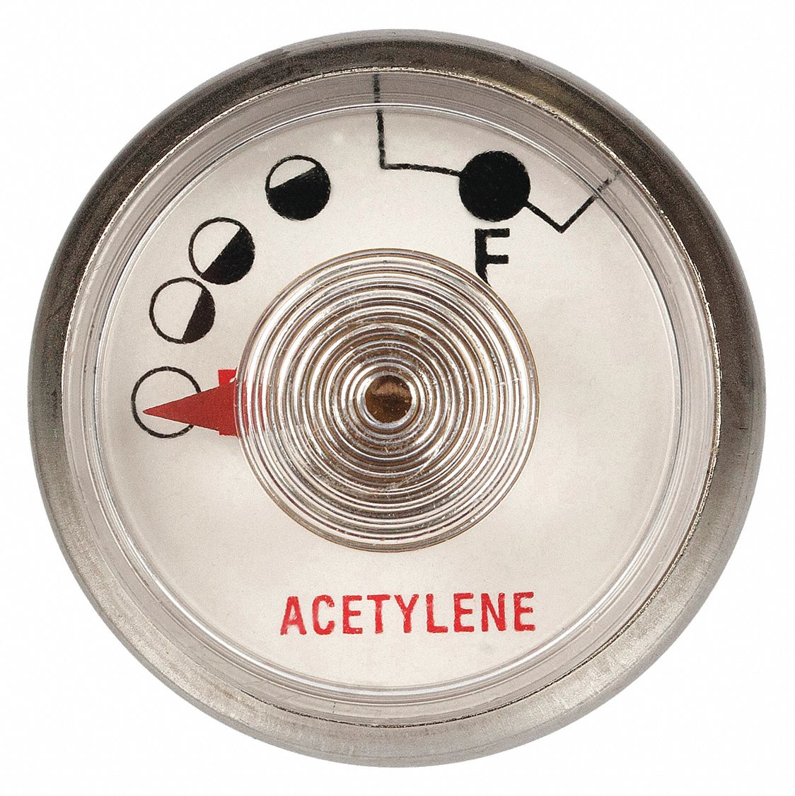 ACETYLENE GAUGE, BRAZING, FOR TURBOTORCH, AG-1