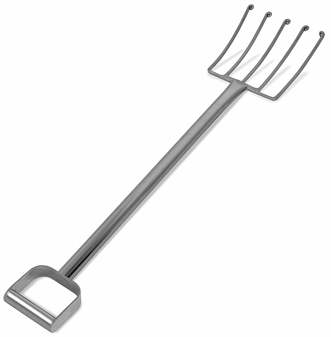 Curled Tine End Fork