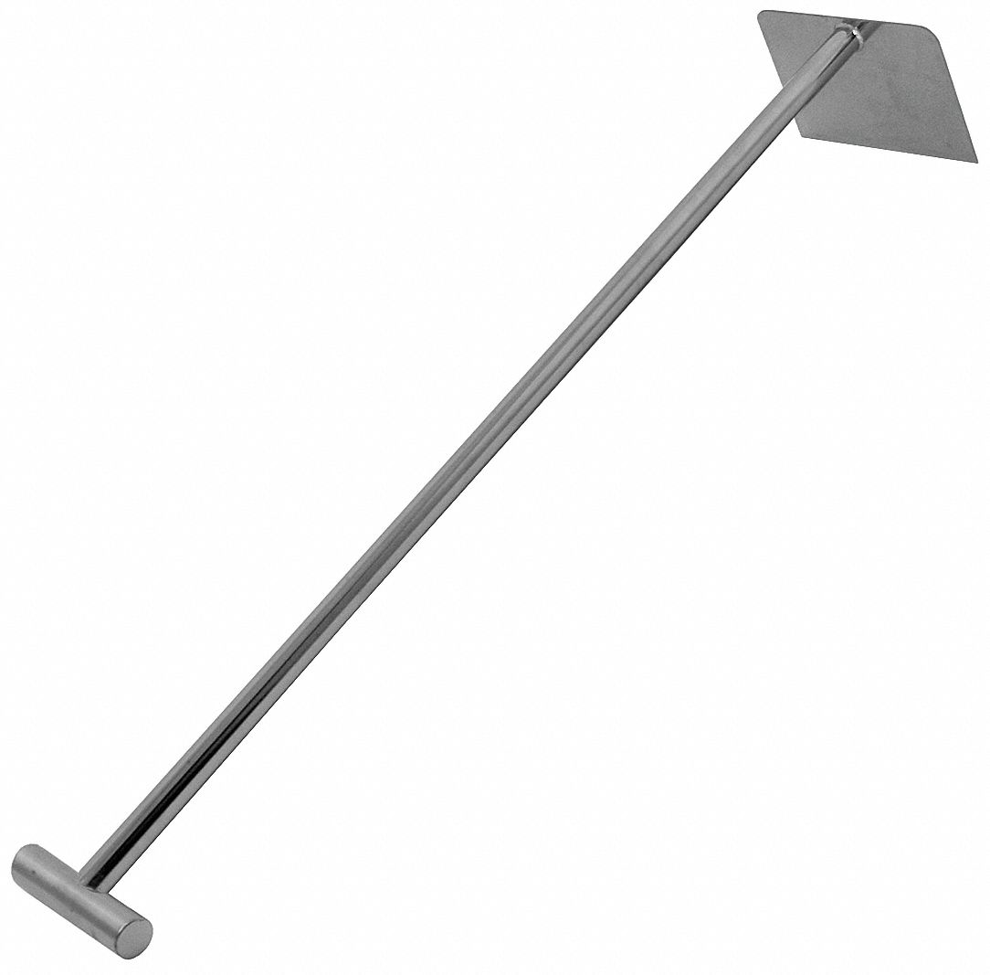 DOUGH HOE,STAINLESS STEEL,60IN.