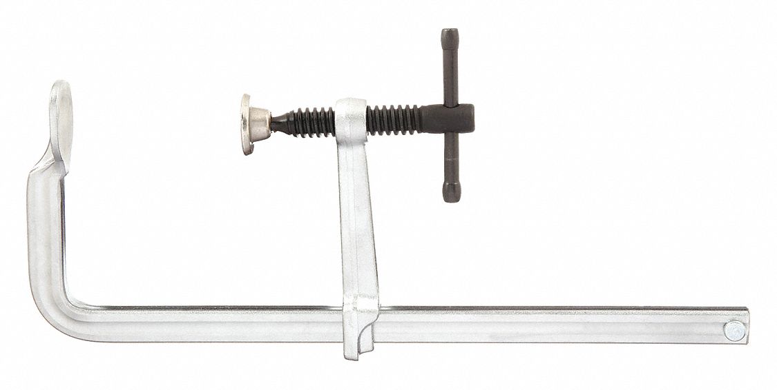 F-Clamp, Spark-Duty, Hex Head, 4 in. D