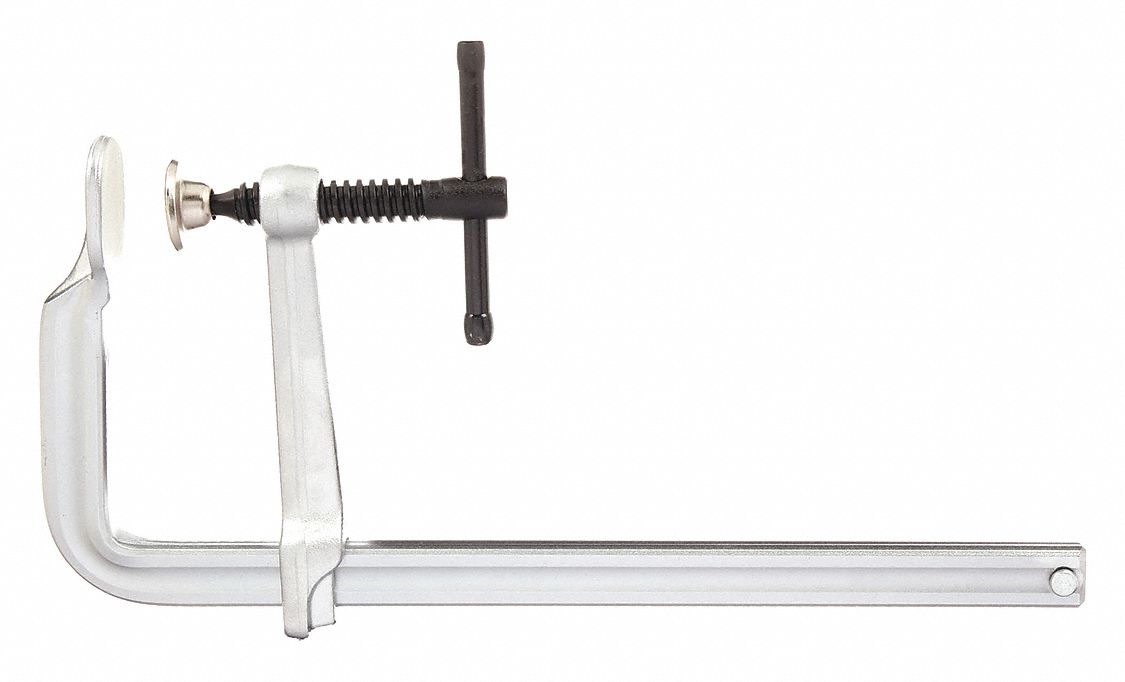 F-Clamp, Spark-Duty, Hex Head, 5-1/2 in. D