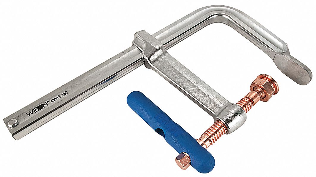 WILTON FClamp,12 in Max. Jaw Opening (In.),4,880 Nominal Clamping