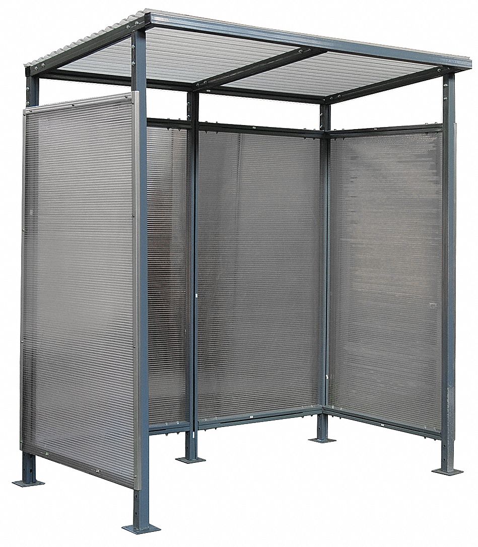 Outdoor smoker shelter best sale