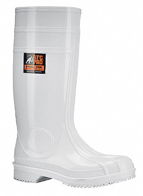 Boots, White, Stl,