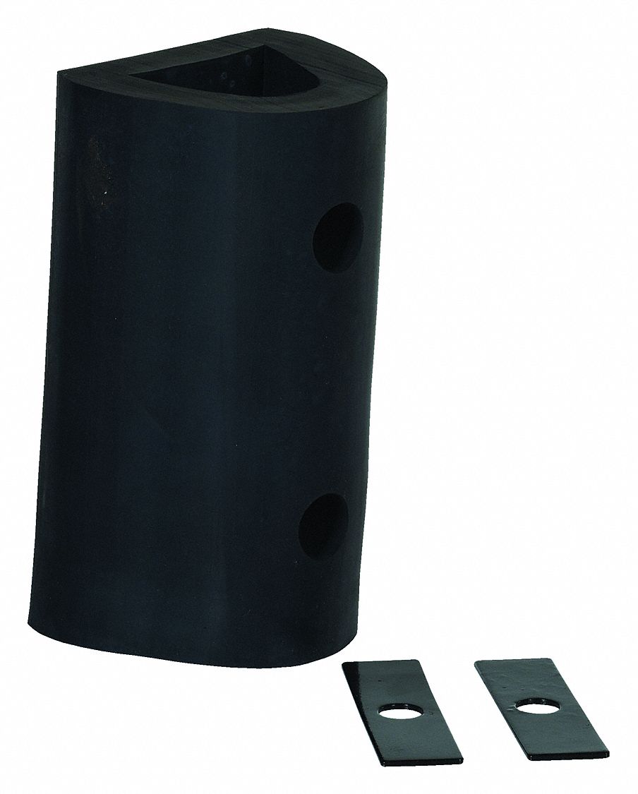 VESTIL BUMPER EXTRUDED RUBBER 12 X 6 X 6 Dock Bumpers VESM612 M6