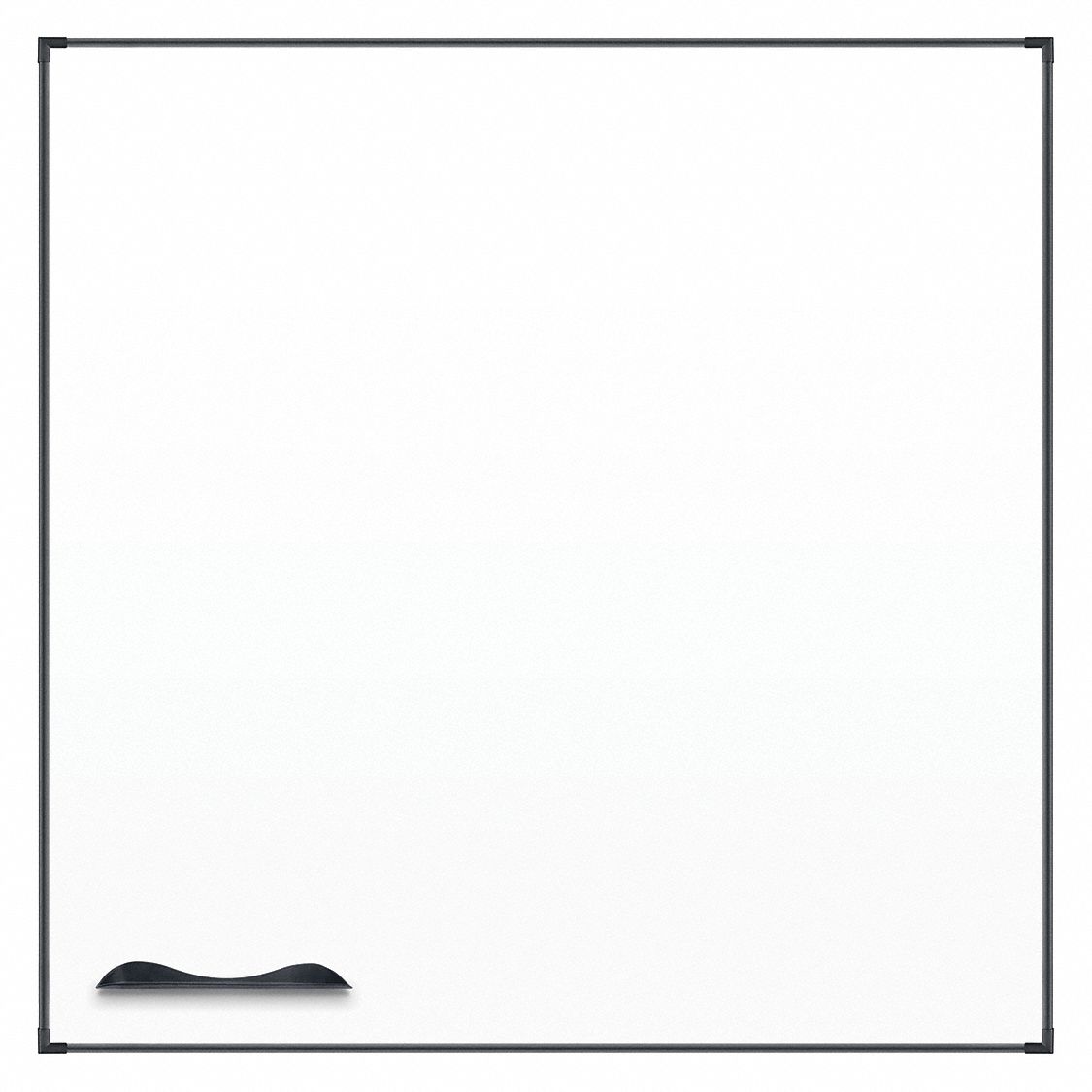 DRY ERASE BOARD,WHITE,48 IN H,48 IN WD