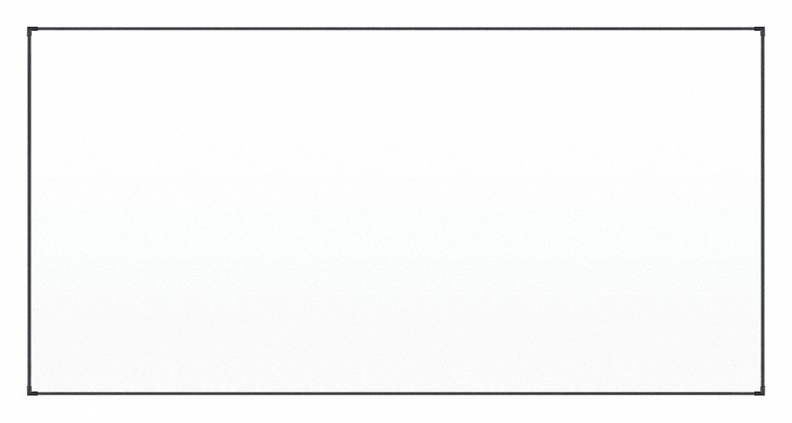 Wall Mounted, 48 in Dry Erase Ht, Dry Erase Board 49RM692028P Grainger