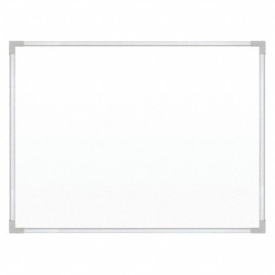 Wall Mounted, 18 in Dry Erase Ht, Dry Erase Board 49RM702029A Grainger