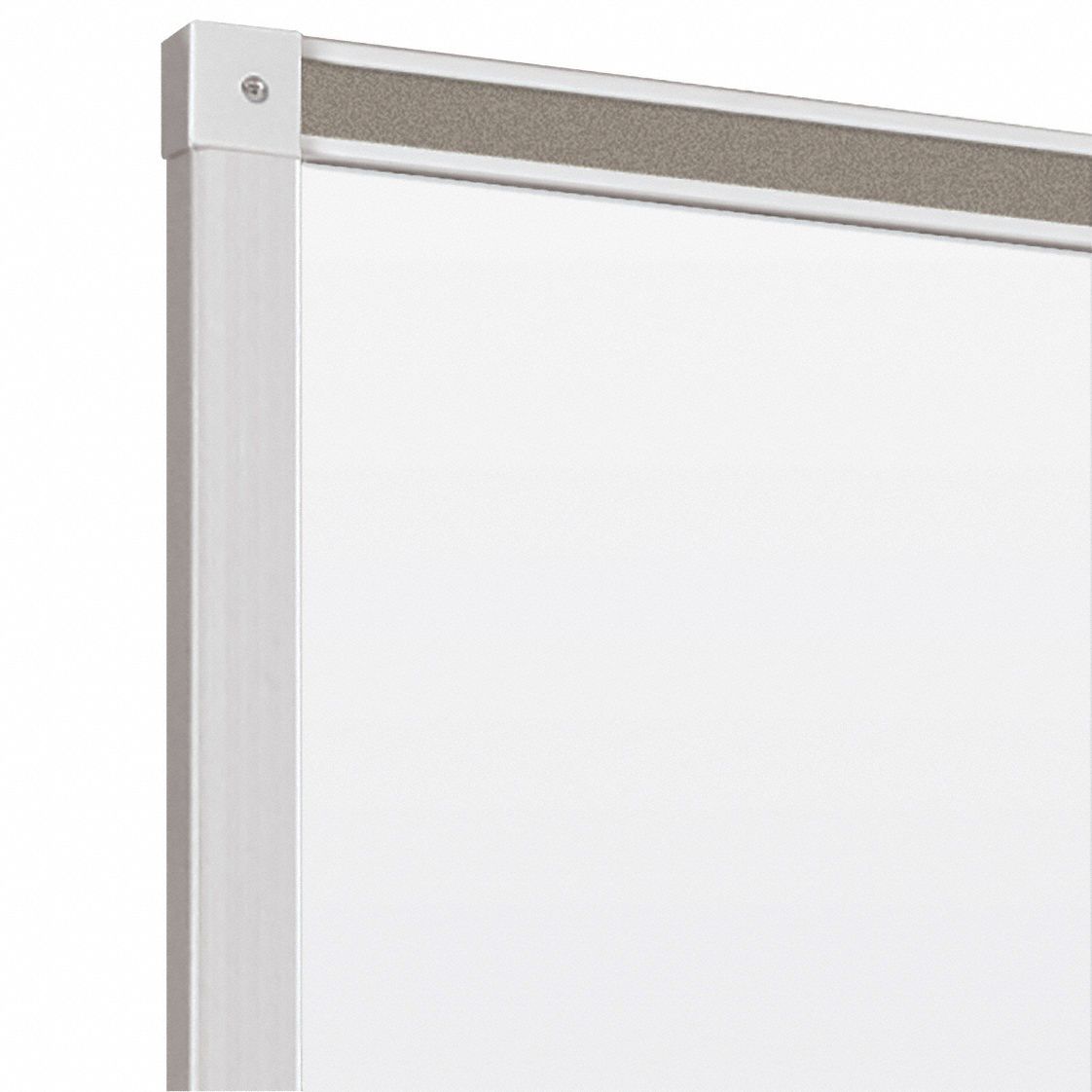 BESTRITE GlossFinish Steel Dry Erase Board, Wall Mounted, 18 inH x 24