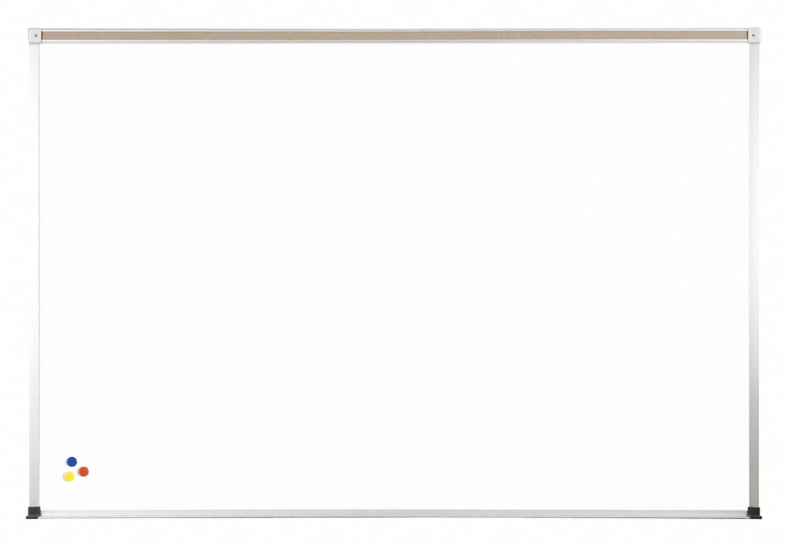 Wall Mounted, 36 in Dry Erase Ht, Dry Erase Board 49RN082H1AC Grainger