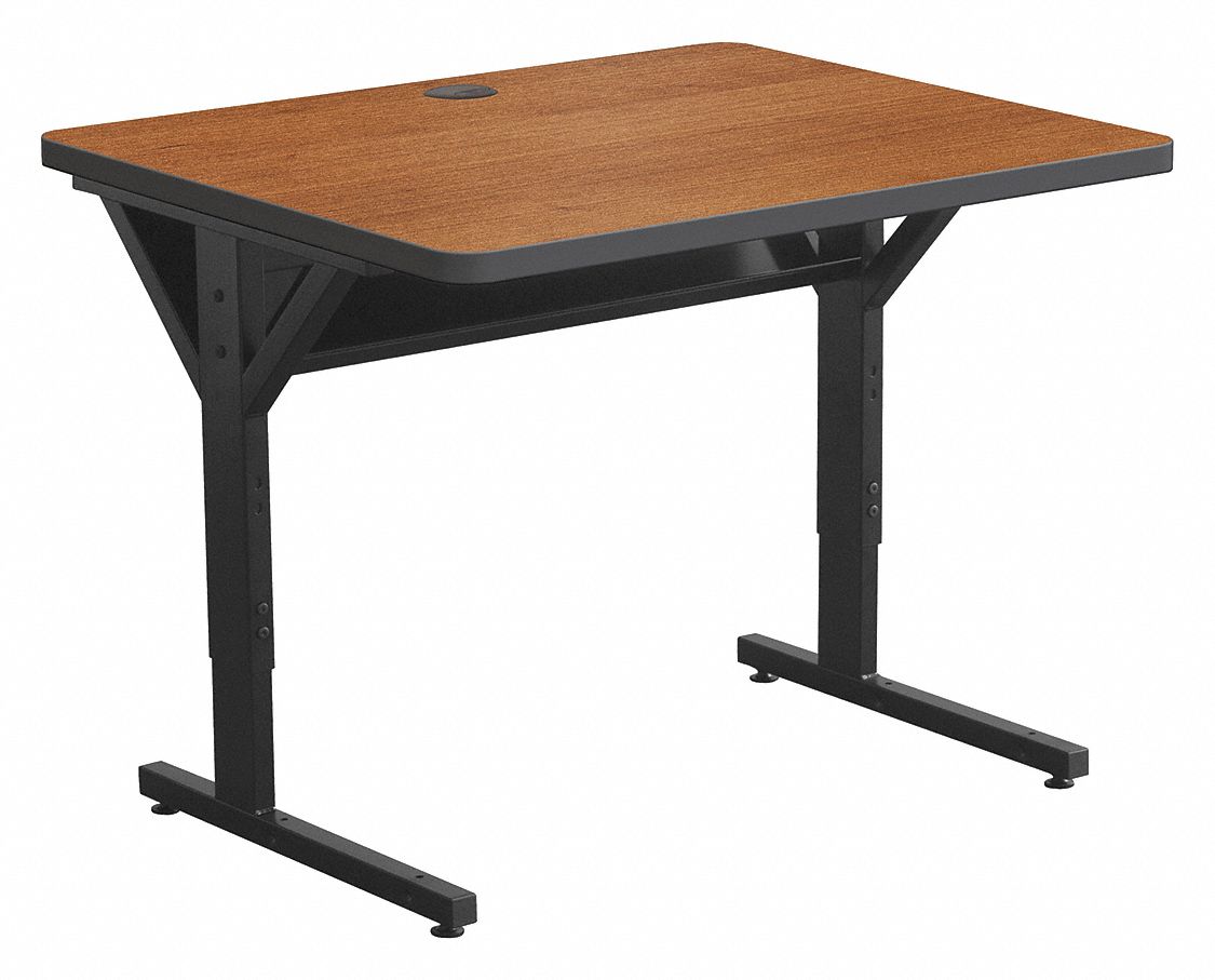 BALT Mobile Training Table 36 in Wd, 30 in Dp, 26 in to 34 in Ht