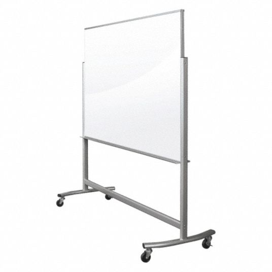 Mobile/Casters, 48 in Dry Erase Ht, Dry Erase Board - 49RP81|74951 ...