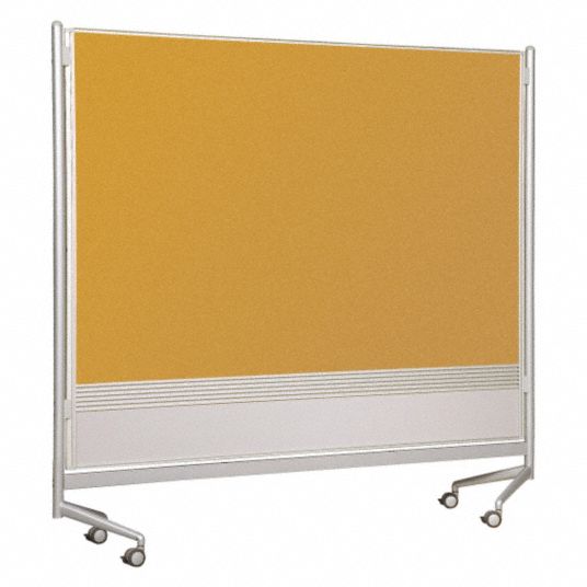 BEST-RITE, Cork, 58 in Dry Erase Ht, Room Partition - 49RP85|661AD-HC ...