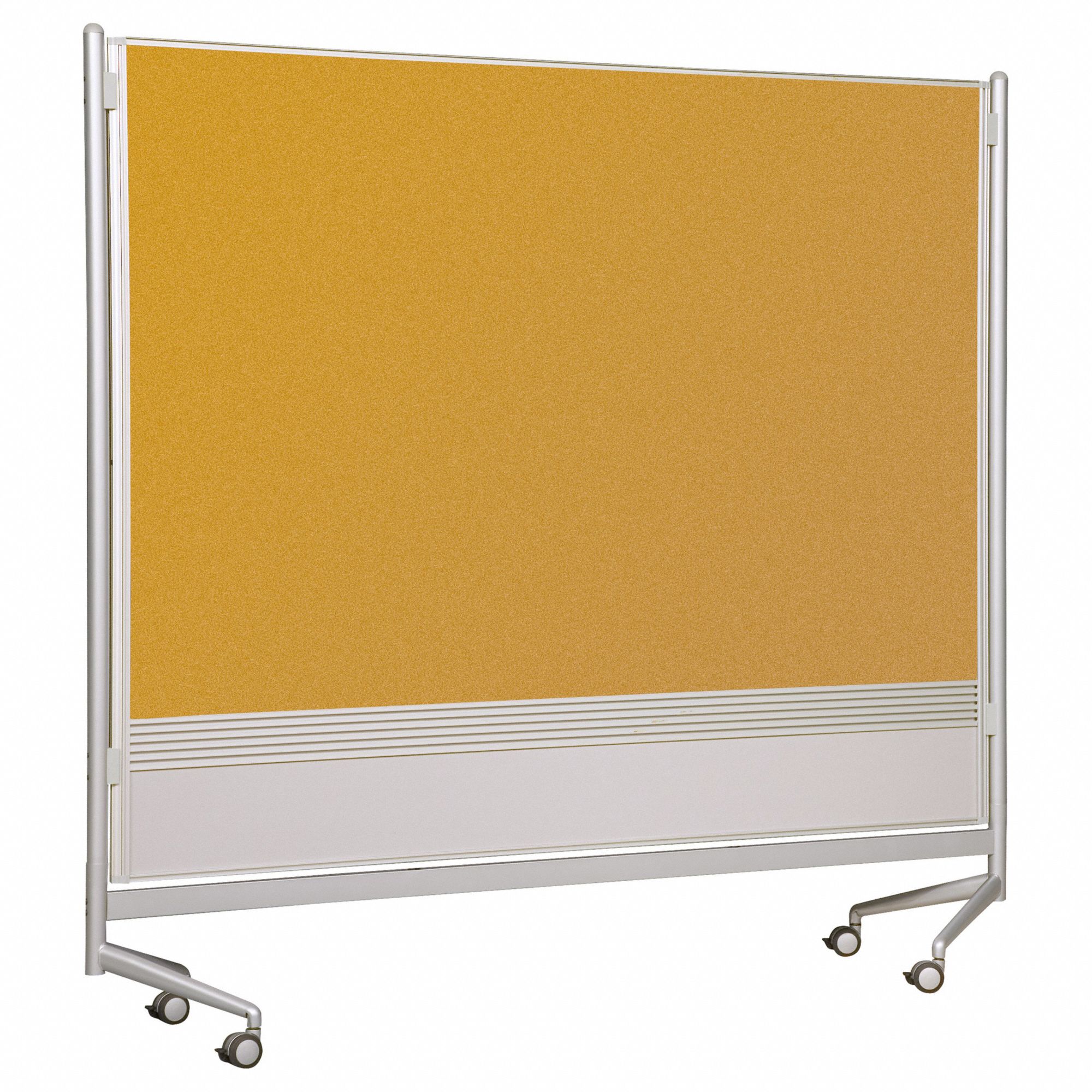 BESTRITE Dry Erase Room Divider Cork, 72 in Dry Erase Ht, 72 in Dry