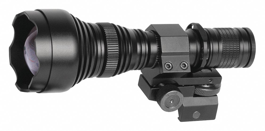 Infrared Illuminator: Infrared Illuminator, Long Range/Three Stage Output, Battery Included