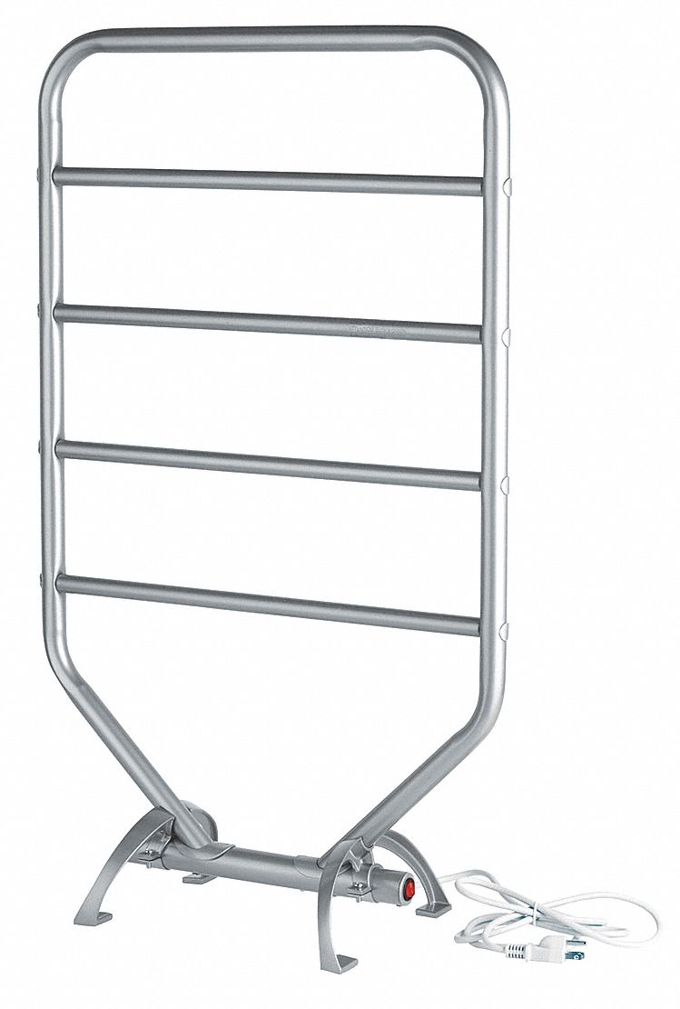 Towel Warmer: WR-RTS, Wall Mount, 34 in x 21 in x 7 in, 24 in Bar Wd, Metal