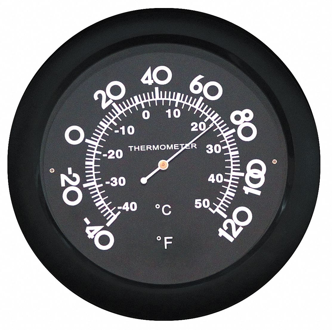 49T436 - Analog Thermometer -40 to 120 Degree F