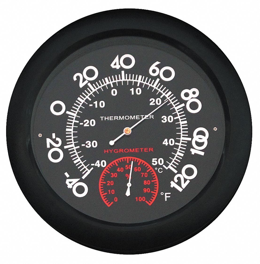 49T437 - Analog Thermometer -40 to 120 Degree F
