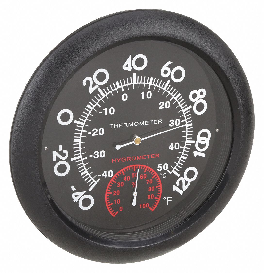 ANALOG THERMOMETER,-40-120 DEGREE F