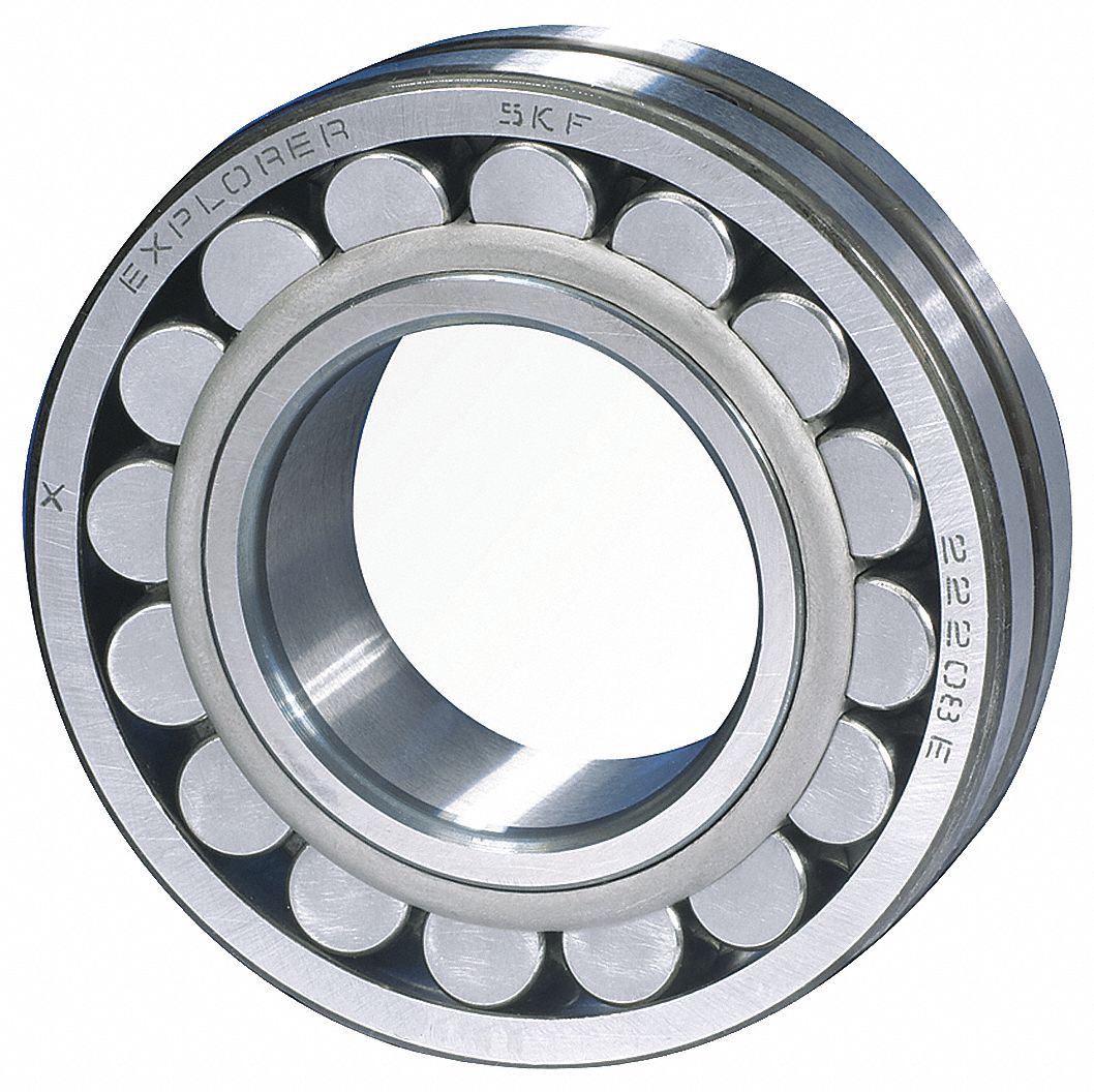 SKF Spherical Roller Bearing: 22226, 130 mm Bore, Cylindrical, 230 mm OD,  64 mm Overall Wd