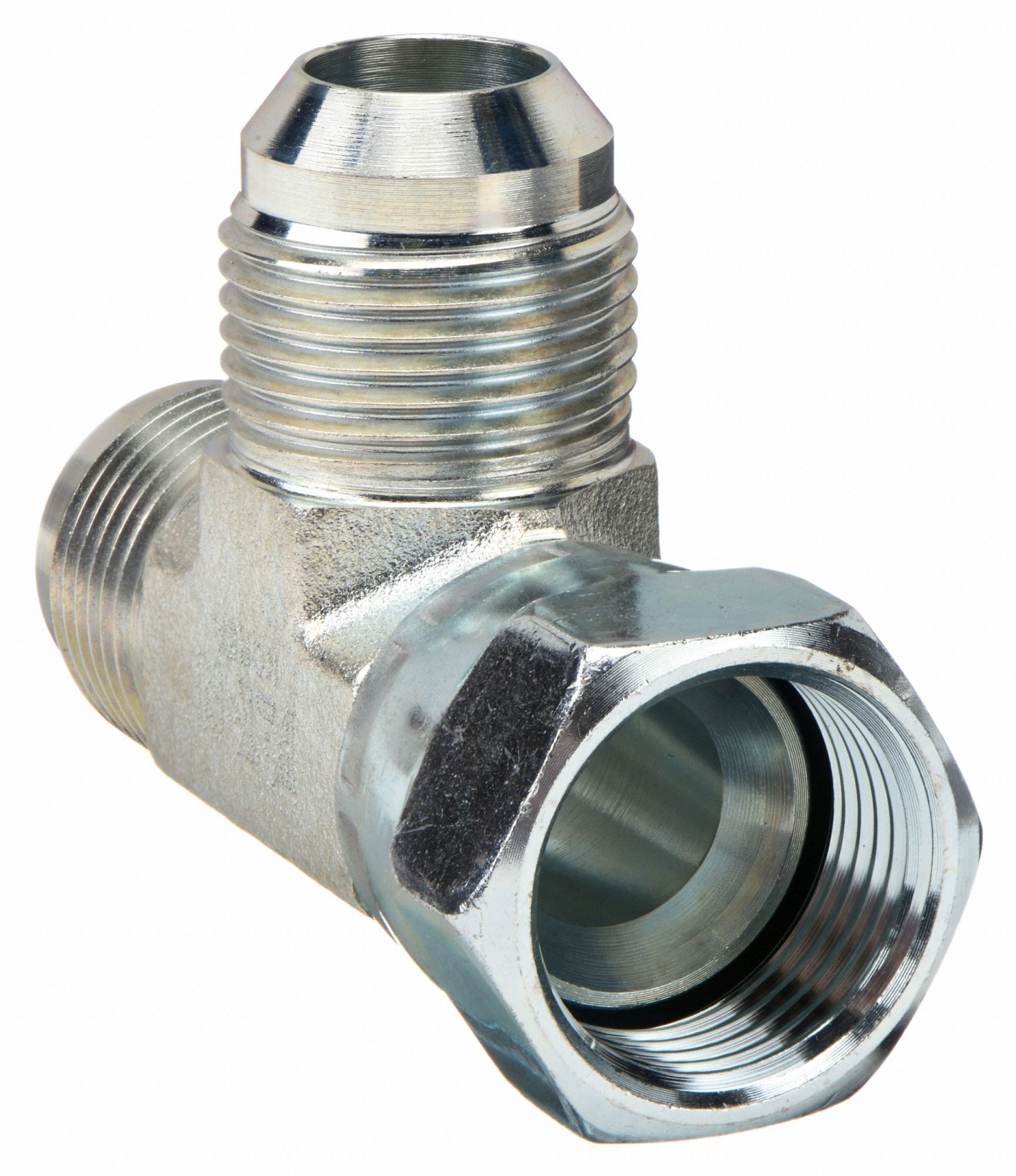 EATON AEROQUIP Hydraulic Hose Adapter, Fitting Material Carbon Steel x