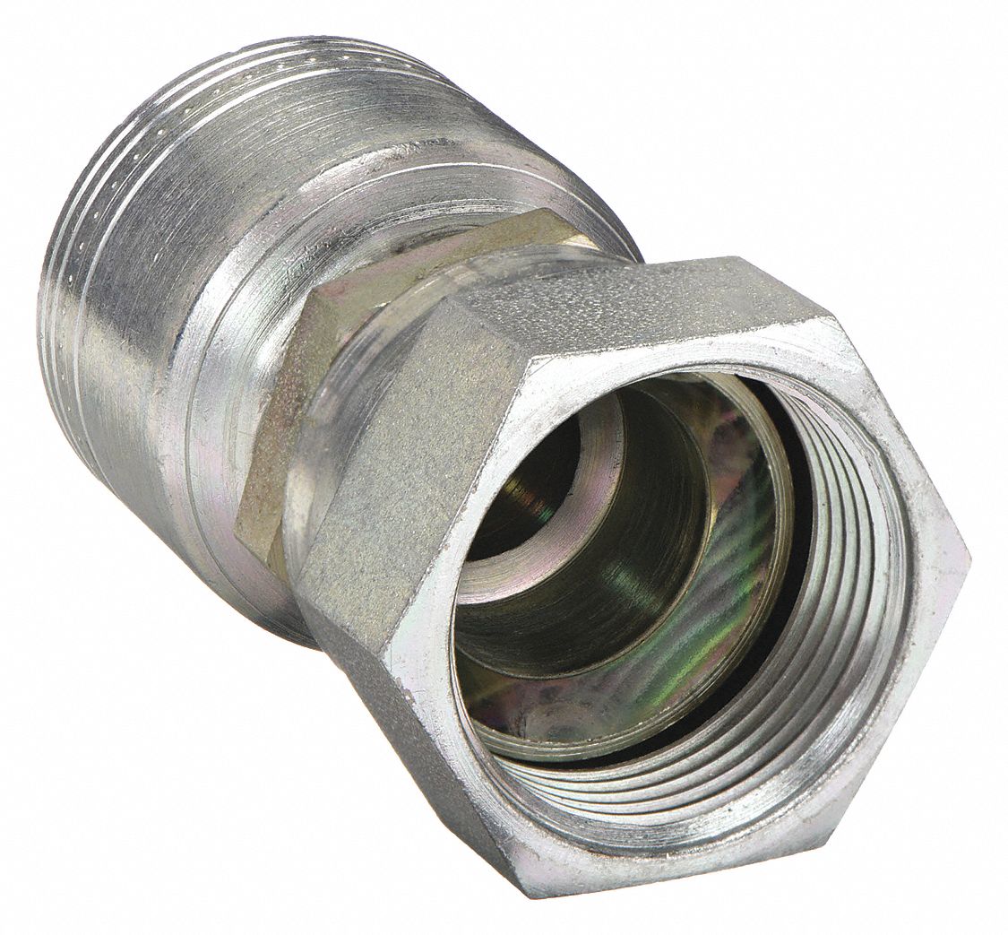 Hydr Hose Fitting, Straight, 3/4in Hose