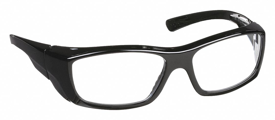 LUNETTES DE LECTURE DE SÉCURITÉ, MONTURE PLEINE, ENVELOPPANTE, NYLON/PC, ANTIRAYURES, NR/TRSP, +1,50, BIFOCALES